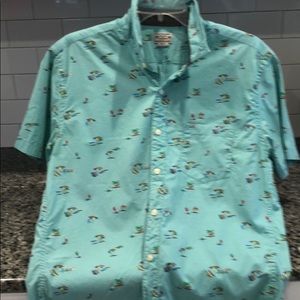 Short sleeve jcrew button down